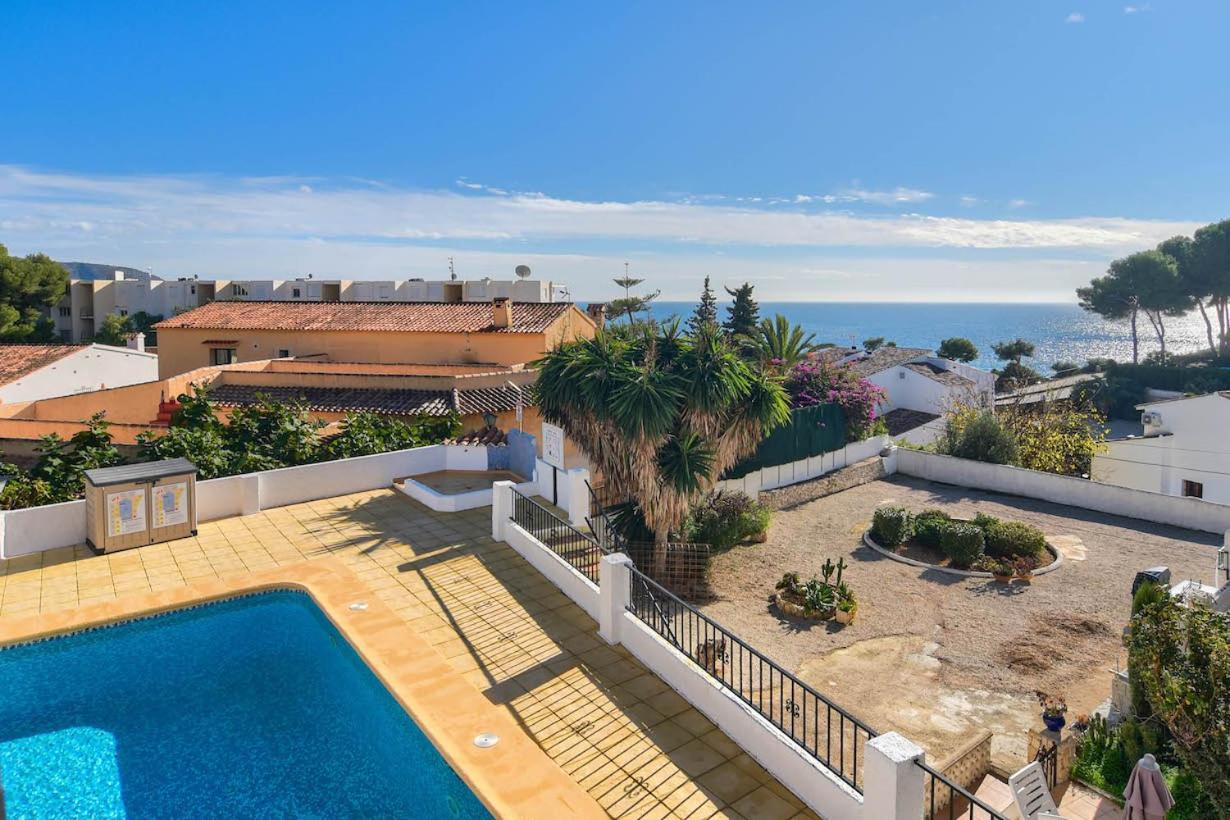 Bungalow With Seaviews In Moraira 特乌拉达 外观 照片
