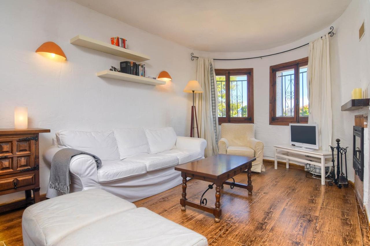 Bungalow With Seaviews In Moraira 特乌拉达 外观 照片