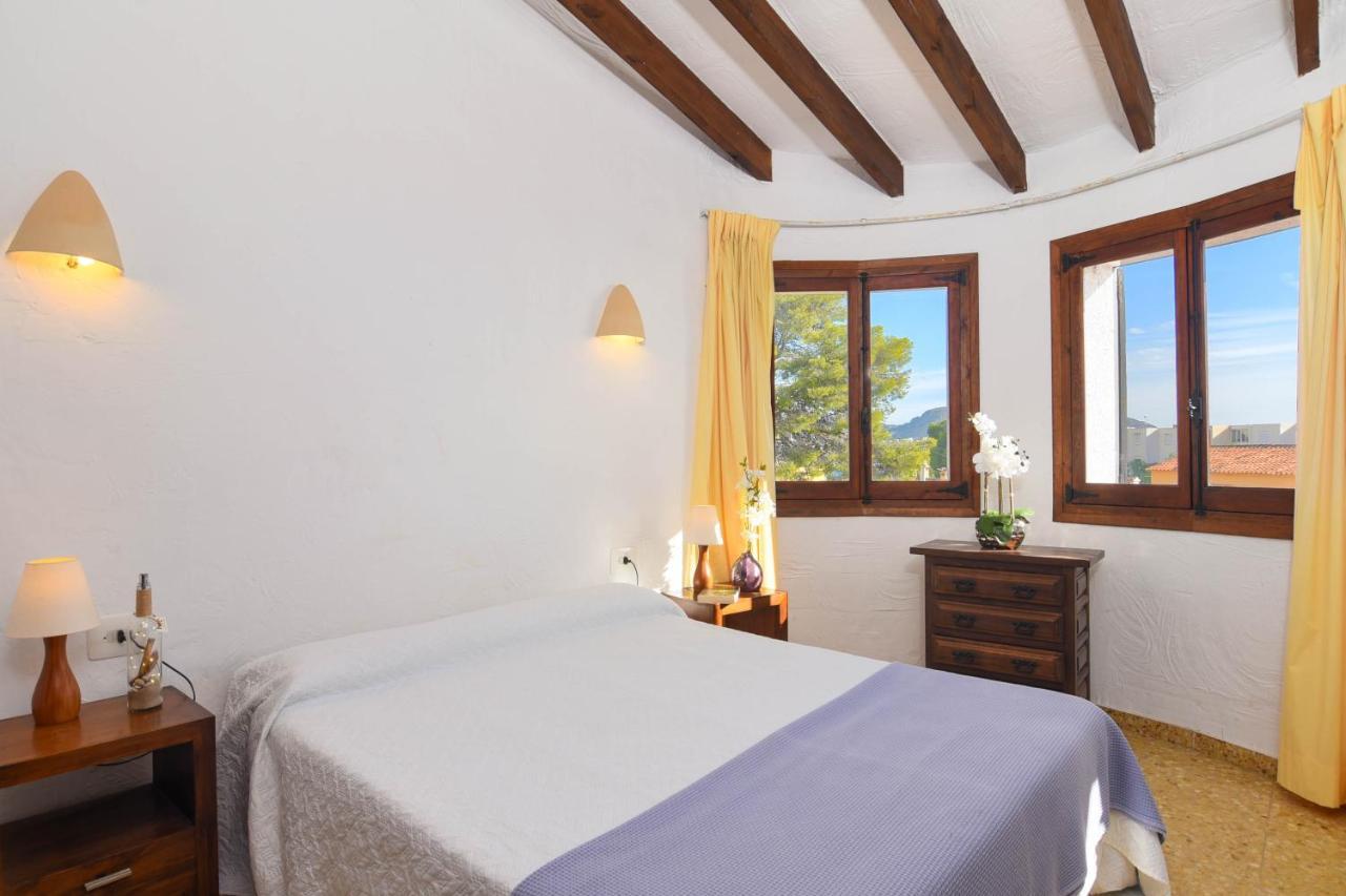 Bungalow With Seaviews In Moraira 特乌拉达 外观 照片