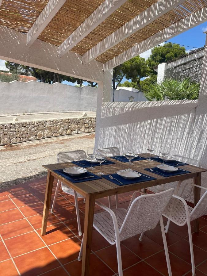 Bungalow With Seaviews In Moraira 特乌拉达 外观 照片